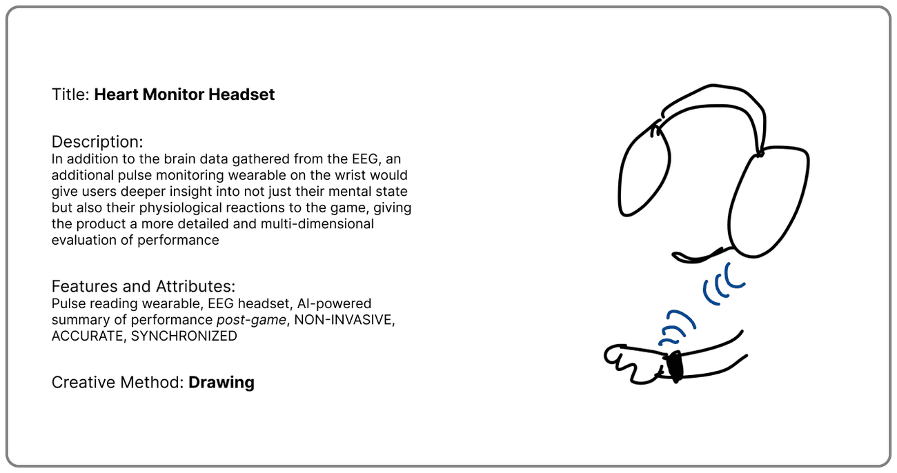 Concept 2 — Heart Monitor Headset